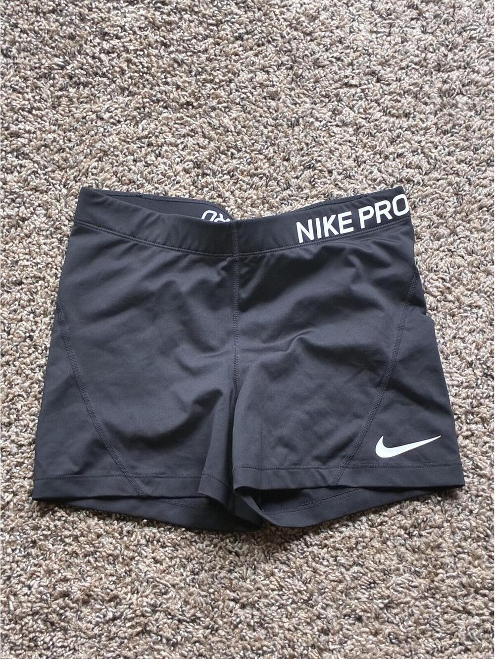 Nike Pro Black Athletic Shorts Size L